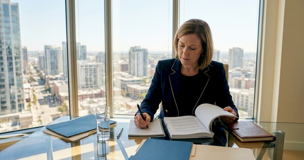 Independent director reviewing board documents