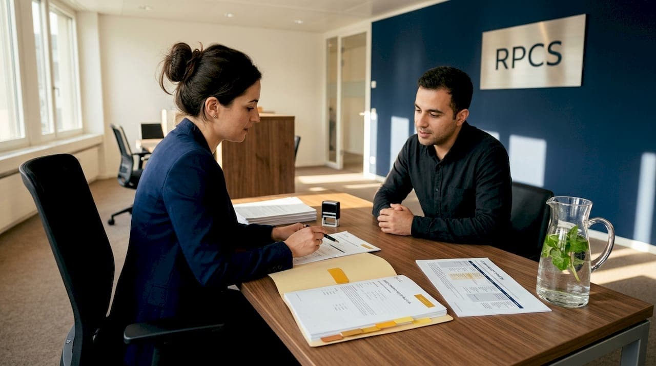 Swiss bank onboarding account opening paperwork